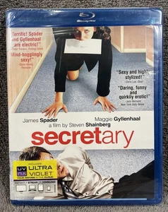 SECRETARY BLU-RAY JAMES SPADER, MAGGIE GYLLENHAAL - NEW SEALED - Bild 1 von 3