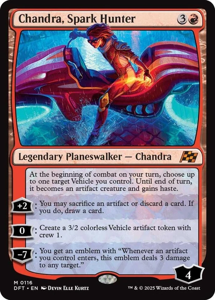 1x Chandra, Spark Hunter - Aetherdrift - NM  -  MTG - Image 1 of 1
