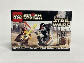 COLLECTOR GRADE SEALED 1999 LEGO Star Wars Lightsaber Duel 7101 PERFECT BOX NIB