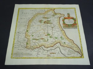 Antique map of the East Riding of Yorkshire by Robert Morden 1753 - Picture 1 of 7