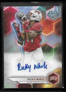 2023 Bowman Best University Ricky White Refractor Auto #BOA-RW UNLV Rebels - Picture 1 of 2