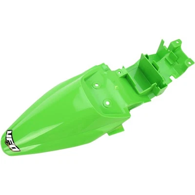 UFO Plastics MX Rear Fender - KX Green - '10-'20 KLX110 KA04715-026 - Image 1 of 3