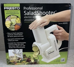 Presto 02970 Pro Salad Shooter Food Electric Slicer Shredder New - Picture 1 of 3