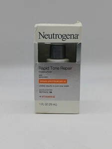 Neutrogena Rapid Tone Repair Moisturizer w Sunscreen SPF 30 Vit C 1 oz READ DESC - Picture 1 of 7