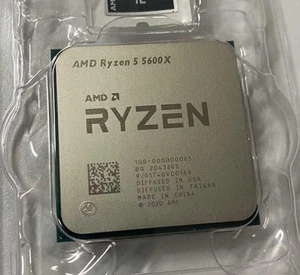 AMD Ryzen 5 5600X R5-5600X 3.7-4.6GHz 6CORE 12Thr Socket AM4 65W CPU Processor - Afbeelding 1 van 1