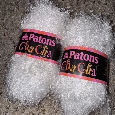 ¡¡Nuevo!! 2 Piedras Vintage Patrón Cha Hilo Blanco Vals Crochet Artesanía Difícil de Encontrar Foto 1 de 4