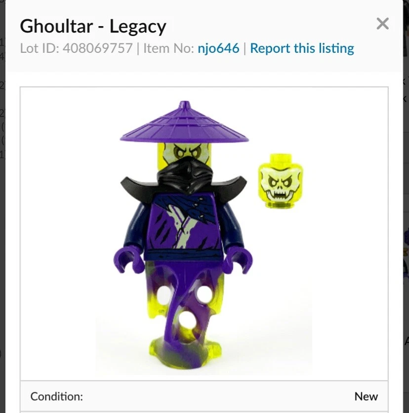 Lego Ghoultar Legacy njo646 Foto 1 de 1