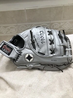 "Guante de softbol lanzamiento derecho Spalding 42-929 Coors Light The Silver Bullet 14""" Foto 1 de 4