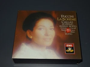 PUCCINI - LA BOHEME: CALLAS, VOTTO / EMI 2-CD-BOX-SET 1987 (CD'S MINT-) - Bild 1 von 3