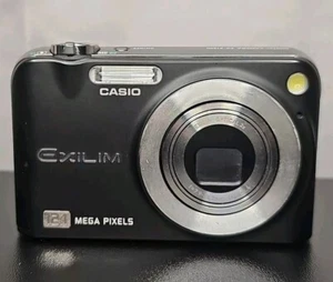 Cámara digital CASIO EXILIM EX-Z1200 negra zoom óptico de 12,1 MP 3x EX-Z1200BK pieza - Imagen 1 de 7