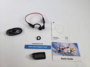 Yistao Auriculares de Conducción Ósea Auriculares de Oreja Abierta - Rojo 32GB MP3 - Imagen 1 de 10