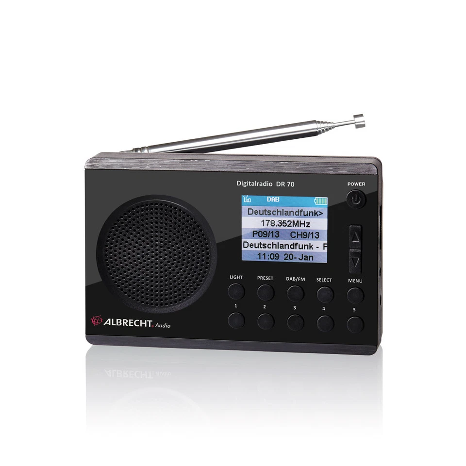 Albrecht Digitalradio DR 70 DAB+/UKW Farbdisplay - Bild 1 von 1