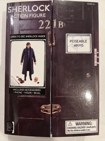 NEW BBC Sherlock TV Series Sherlock Holmes 5" Action Figure Underground Toys Cover