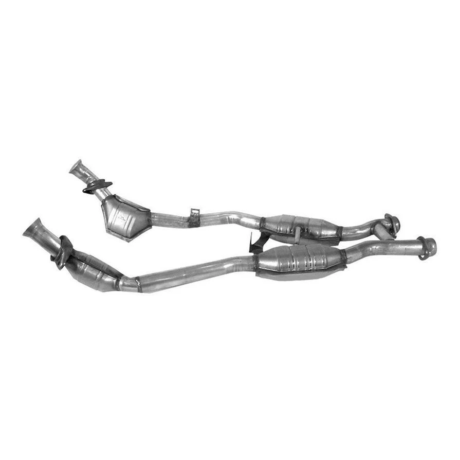 Tubo Eng H OE con 4 convertidores catalíticos para Ford Mustang 1986-1993 5,0 L Foto 1 de 4