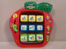VTech Spin N Teach Apple Baby Toddler Learning Musical Educational Toy Excellent