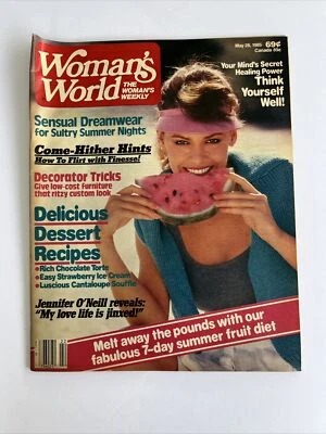1985 May 28 Woman’s World Magazine 7 Day Summer Fruit Diet (MH233) - Изображение 1 из 3
