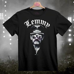 Camiseta Lemmy Kilmister Motorhead Rock, Banda Negra S-3XL - Imagen 1 de 7