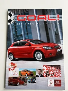 KIA Sportage Sorento Carens Rio Euro 2008 Football German Brochure Magazine - Picture 1 of 2