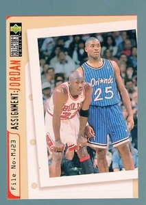 1996-97 UD Collector's Choice #362 Assignment Michael Jordan Chicago Bulls - Picture 1 of 2
