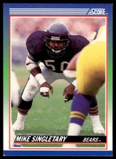 1990 Score Mike Singletary Chicago Bears #3