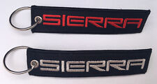 Sierra Embroidered Key Chain/ Fob, GMC, General Motors, American, trucks, 4.5"