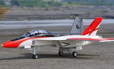 F-18 Hornet  55 inch Wing   Giant Scale RC AIrplane Printed Plans  - Image 1 of 4