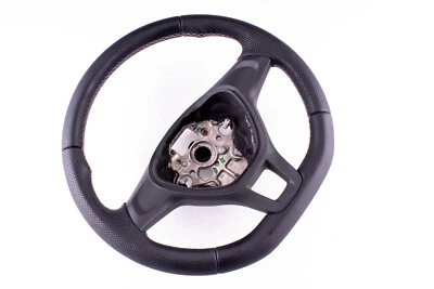 Lenkrad beziehen mit Leder für Volkswagen Caravelle T6  McarStyling - Bild 1 von 4