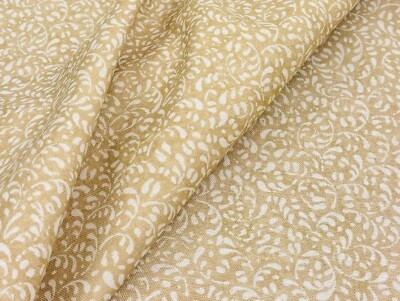 GP & J Baker Pequeña Tela Estampada de Algodón Hoja Tanaceto/Ocre 0.70 yardas BP11002.840 Foto 1 de 4