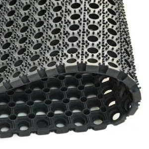 Gummimatte Ringgummimatte Ringmatte 22mm Schmutzfangmatte Wabenmatten 40 x 60 - Bild 1 von 1