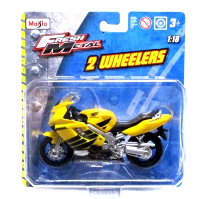 Honda 600 F4 Motorcycle 1:18 Scale Maisto Fresh Metal 2 Wheelers - Image 1 of 4