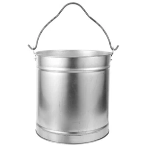 Ash Bin Outdoor Coal Storage Bucket Barbecue Charcoal Holder Fireplace Storage - Picture 1 of 12