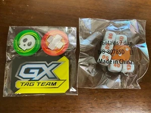 Juego de dados y marcador de equipo de etiqueta Pokemon League Battle Deck Reshiram & Charizard GX - Imagen 1 de 1