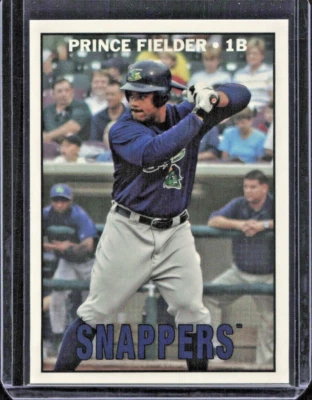 2022 Topps Pro Debut MiLB Legends #MILB-4 Prince Fielder - Beloit Snappers MINT - Image 1 of 2