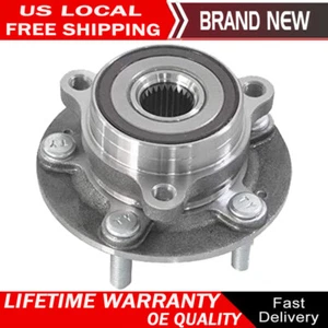 (1) Front Wheel Bearing And Hub Assembly For 2017 2018 2019 2020 Hyundai Elantra - Foto 1 di 8