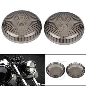 Smoke Turn Signal Lens For Yamaha Royal Star Vmax 1200/1700 Virago 1100/700/535 - Picture 1 of 12