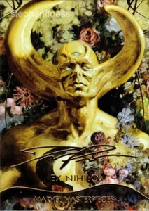 2020 Upper Deck Marvel Masterpieces #51 Ex Nihilo Gold Signature Parallel Tier 2 - Picture 1 of 1
