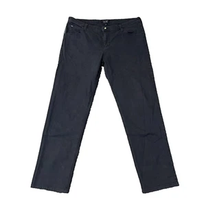 Armani Women Jeans Ankle Fit Tapered Regular Dark Blue Denim Stretch J90 W29 L26 - Picture 1 of 12