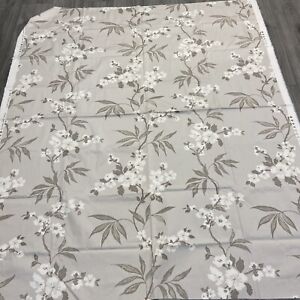 Laura Ashley Blossom Floral fabric Beige And White 1.6 M Long X 1.4 B63