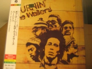 BOB MARLEY BURNIN' RARE JAPAN OBI REPLICA LP GATEFOLD JACKET LIMITED EDITION CD  - Picture 1 of 1