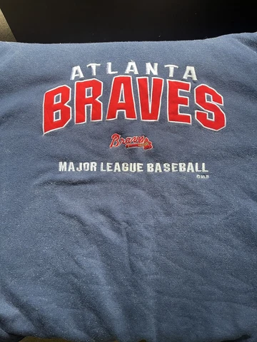 Lee Sport Vintage Atlanta Braves Major League Baseball XXL Sweatshirt Cover