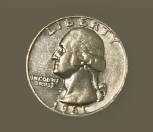1961-D Washington Quarter - Picture 1 of 2