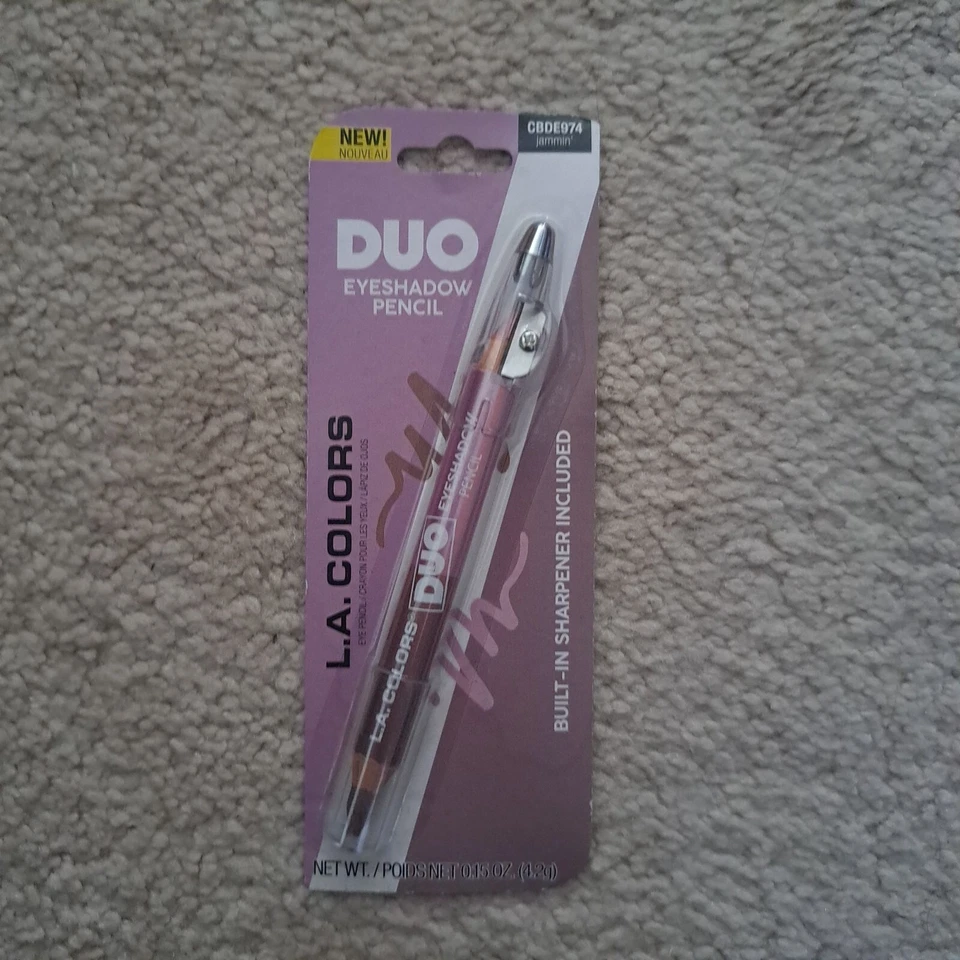 L.A. Colors Duo Eyeshadow Pencil With Built-In Sharpener Jammin - Image 1 of 4