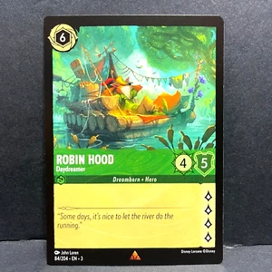 Disney Lorcana into the Inklands Robin Hood 84/204 2024 raro - Imagen 1 de 2