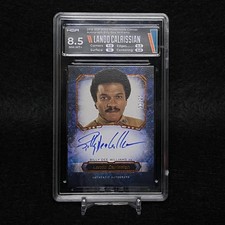Topps Star Wars Card MasterWork Lando Calrissian as Billy Dee Williams Autograph