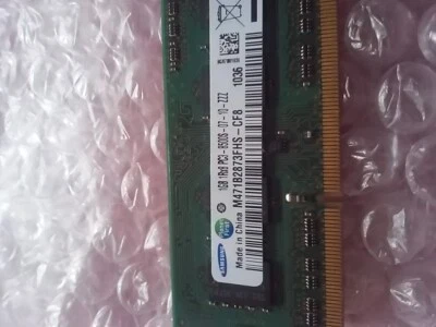 Samsung 1GB 1Rx8 PC3-8500S Laptop ram M471B2873FHS-CF8 - Image 1 of 2