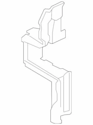 Sello lateral izquierdo condensador aire acondicionado original Infiniti 2008-2010 G37 Journey 92185-JL00A Foto 1 de 2