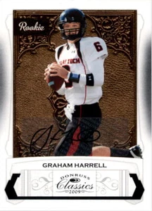 Tarjeta de novato Donruss Classics #190 Graham Harrell RC 2009/999 - casi nueva-como nueva - Imagen 1 de 1