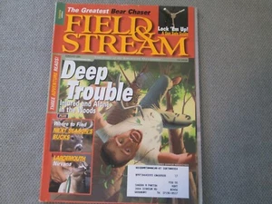 2000 Field & Stream February Bear Chaser Bucks Largemouth vintage magazine - Picture 1 of 8