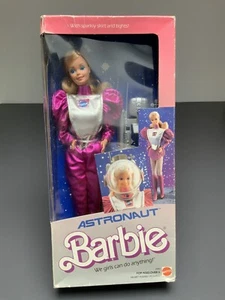 Barbie Astronauta Astronaut Espace Raumfahrt Astronaute Mattel 1980 No.2449 NRFB - Foto 1 di 8