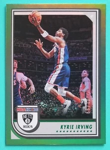 2022-23 Panini NBA Hoops Kyrie Irving GREEN PARALLEL #01/99 Brooklyn Nets #9 - Picture 1 of 2